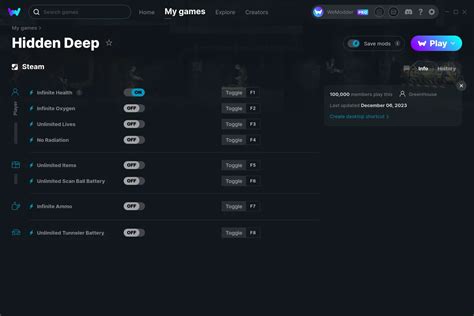 hidden deep cheats|Hidden Deep Cheats & Trainers for PC .